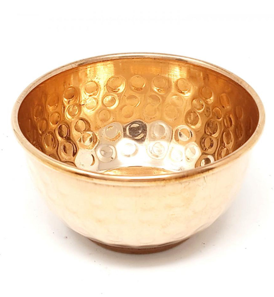 Copper offering bowl