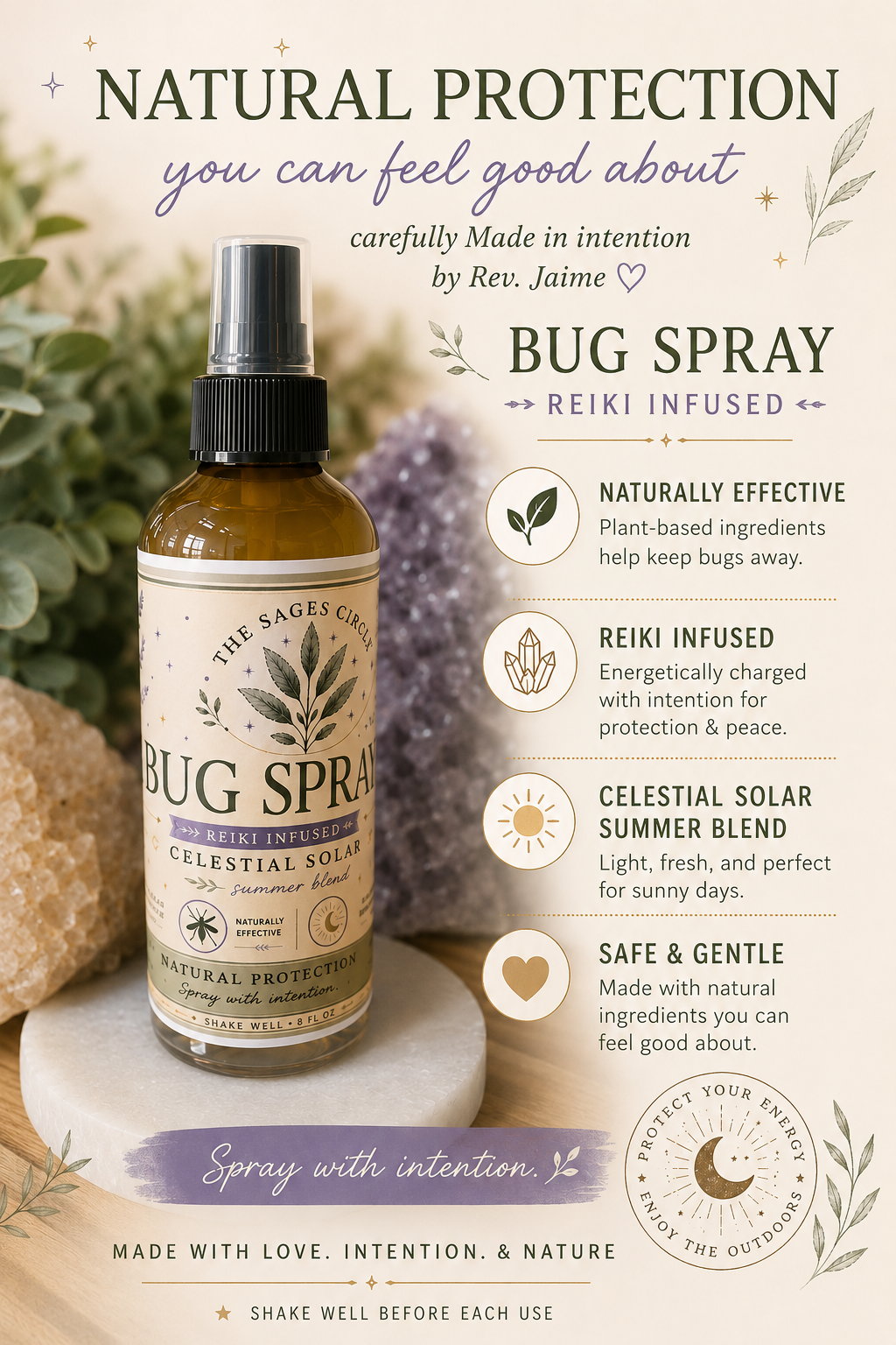 All Natural bug Spray