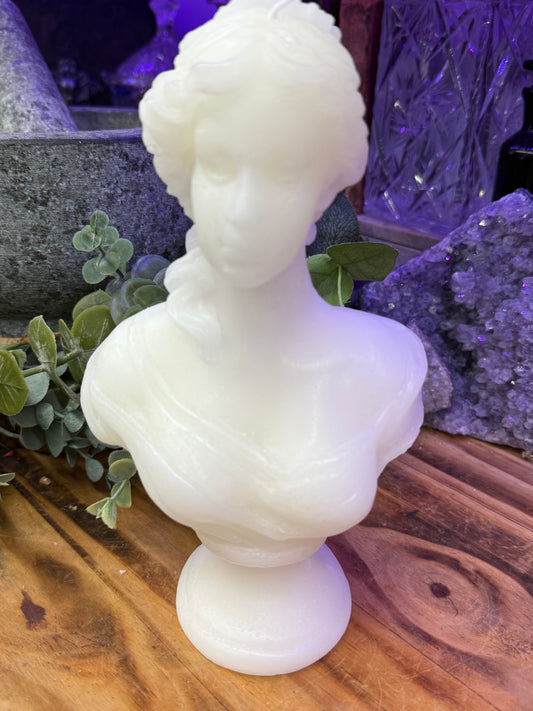 Female Bust Candle