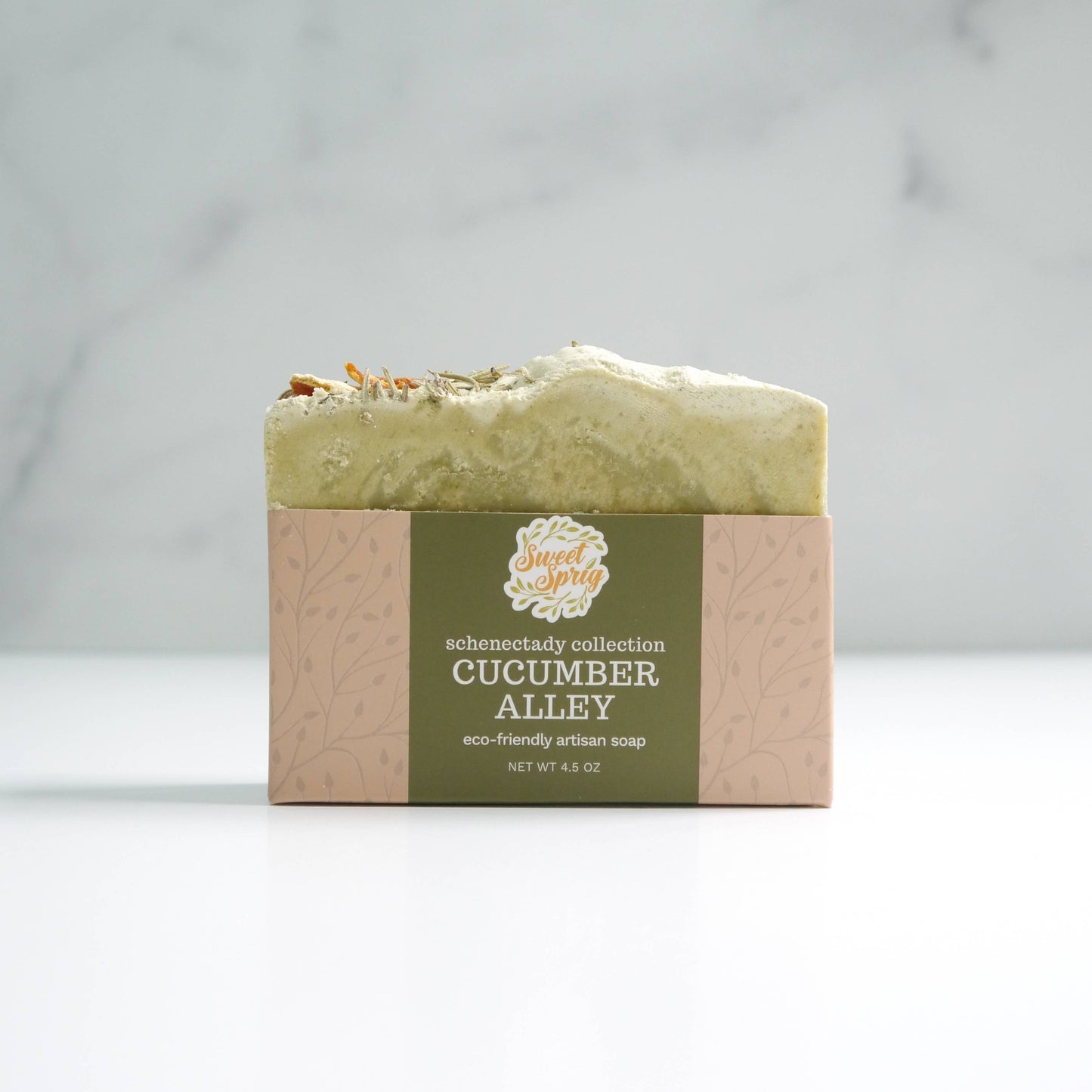 Cucumber Alley Artisan Soap Bar: No Shrink Wrap