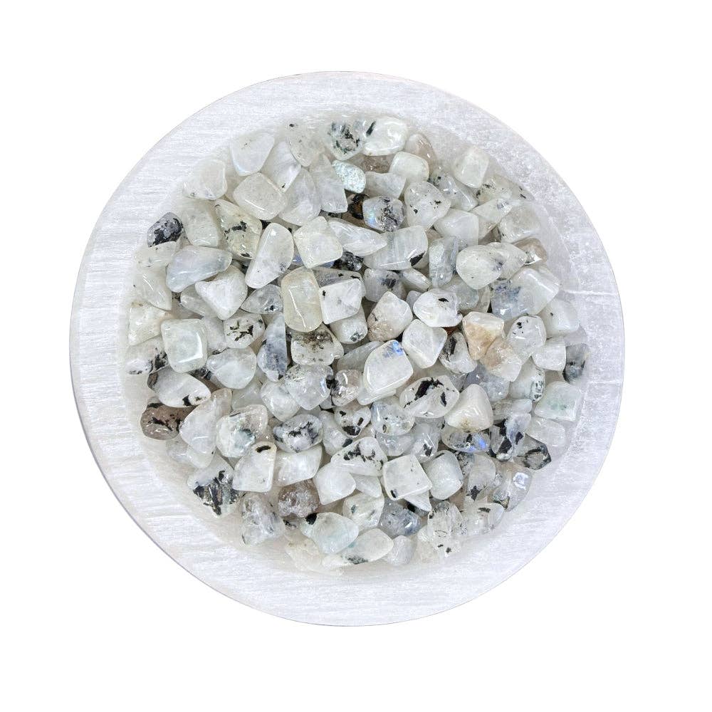 Create Your Own Intention Bottle Refill - Moonstone Chips