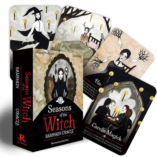 Seasons of the Witch: Samhain Oracle by Lorriane Anderson: Flashcards; 180 pages / English