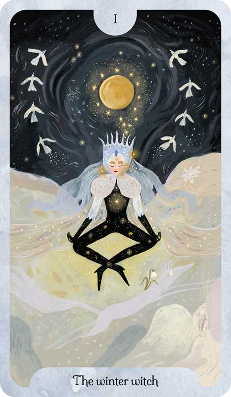 Seasons of the Witch: Winter Tarot by Lorriane Anderson: Flashcards; 208 pages / English