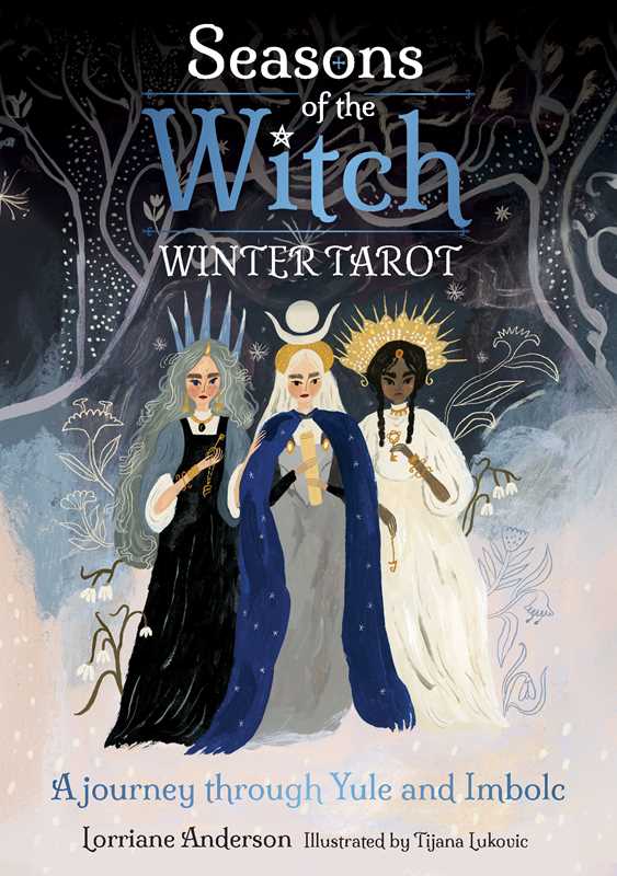 Seasons of the Witch: Winter Tarot by Lorriane Anderson: Flashcards; 208 pages / English