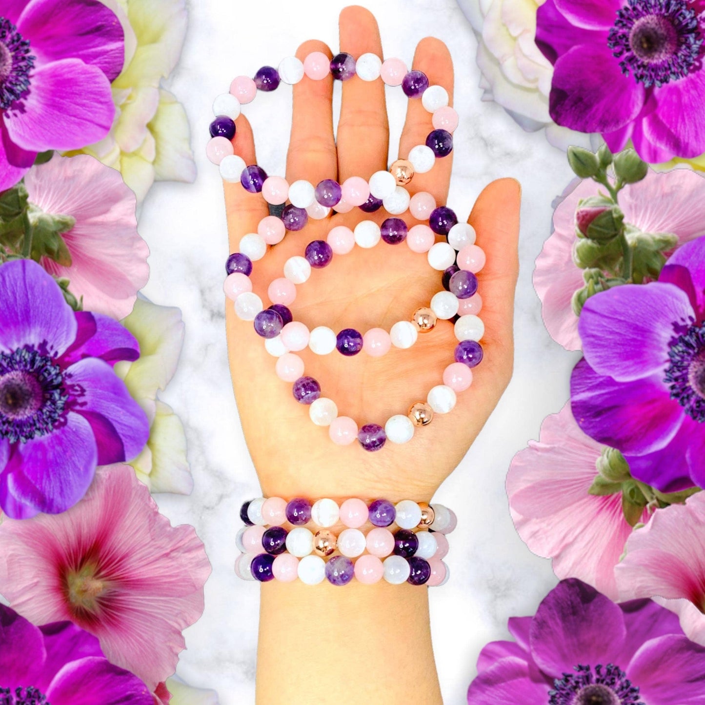 Divine Feminine Power Crystal Bracelet