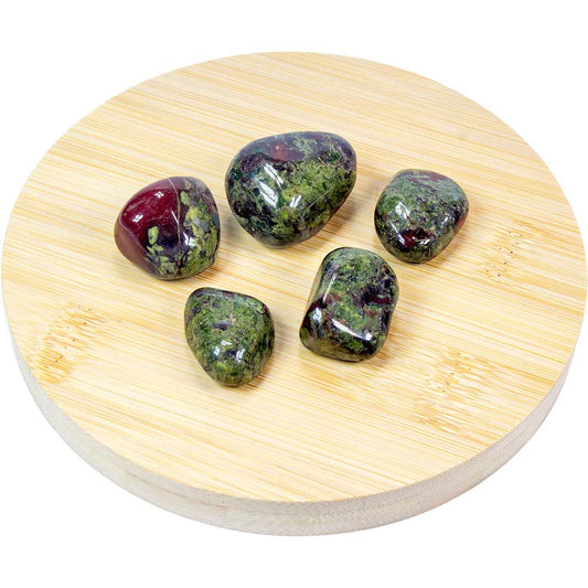 Tumbled Stones Dragon Jasper (1lb): Jasper