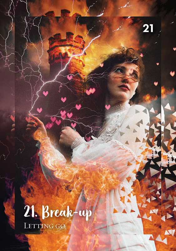 Lovecasting Oracle by Flavia Kate Peters: Flashcards; 128 pages / English
