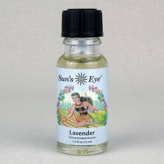 Lavender Oil: .5 fl oz