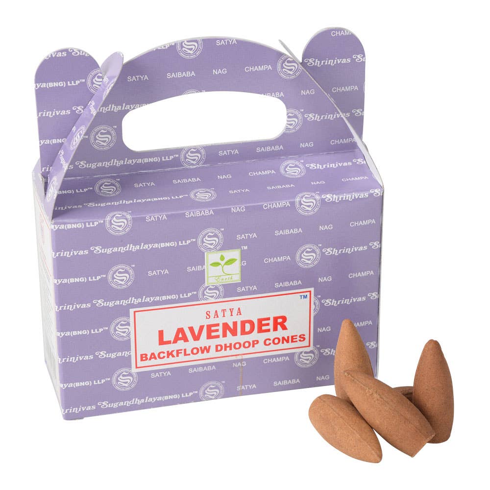 Lavender Backflow Incense Cones