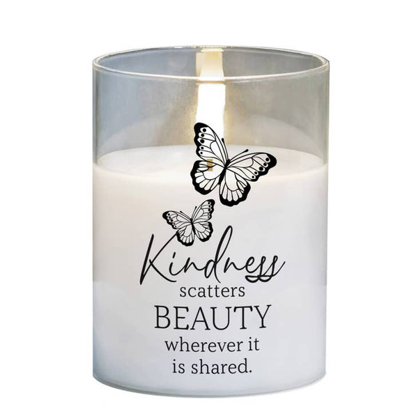 LED Candle - Kindness Scatters Beauty