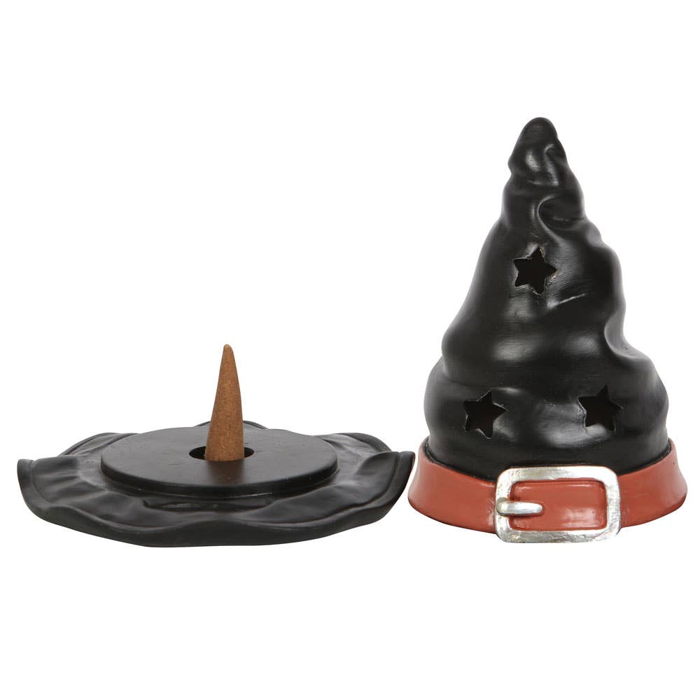 Witch Hat Halloween Incense Cone Burner