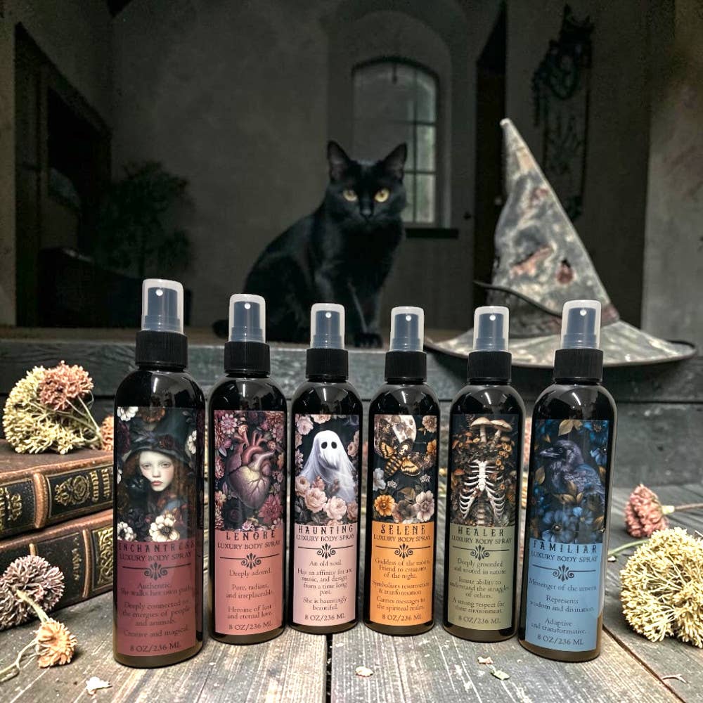 Mystic Aura Collection 8 oz Body Spray Mists Fall Autumn: Enchantress