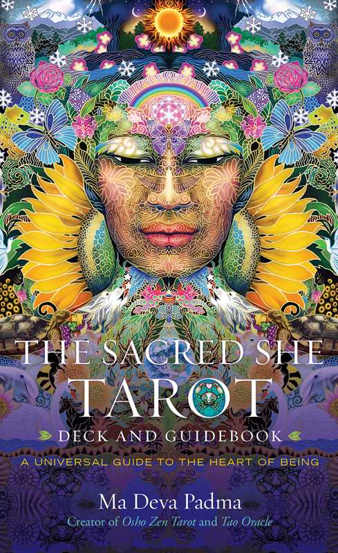 Sacred She Tarot Deck and Guidebook by Ma Deva Padma: Flashcards; 232 pages / English