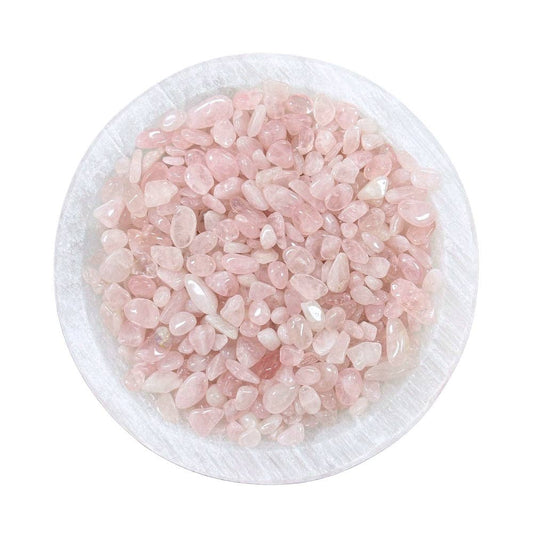 Create Your Own Intention Bottle Refill - Rose Quartz Chips