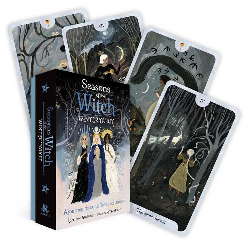 Seasons of the Witch: Winter Tarot by Lorriane Anderson: Flashcards; 208 pages / English
