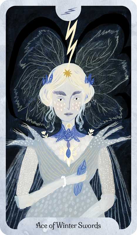 Seasons of the Witch: Winter Tarot by Lorriane Anderson: Flashcards; 208 pages / English