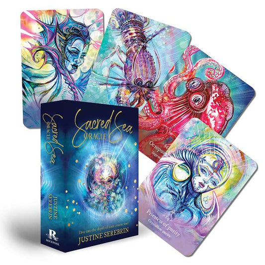Sacred Sea Oracle by Justine Serebrin: Flashcards; 96 pages / English