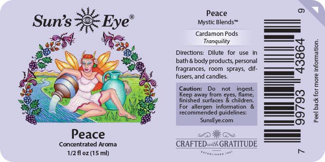 Peace Oil: .5 fl oz