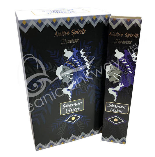 INCENSE - NATIVE SPIRITS STICKS LAVENDER/SHAMAN VISI