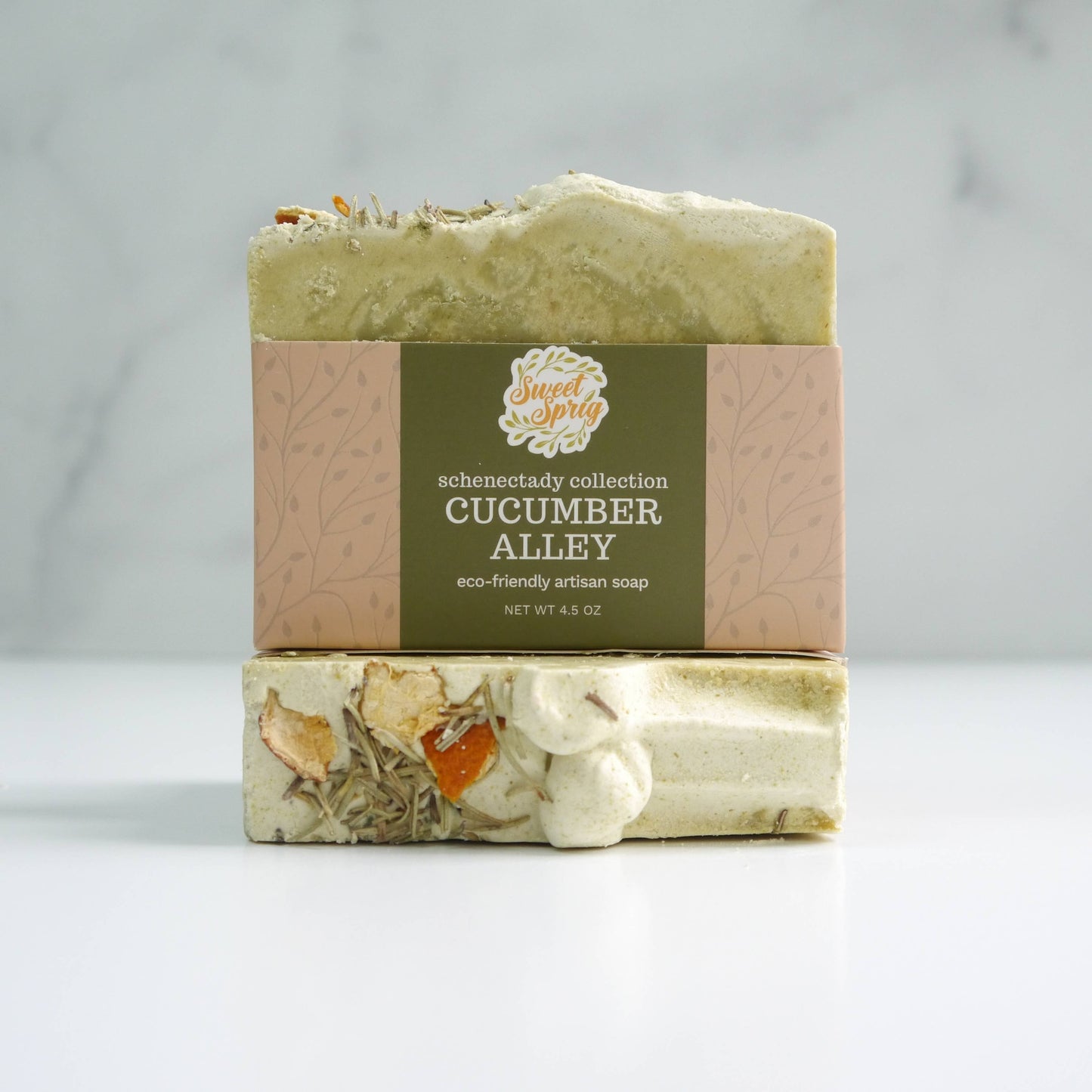 Cucumber Alley Artisan Soap Bar: No Shrink Wrap