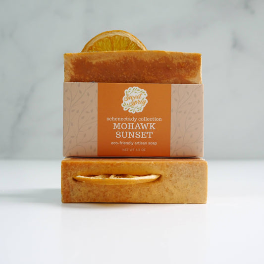 Mohawk Sunset Artisan Soap Bar: No Shrink Wrap