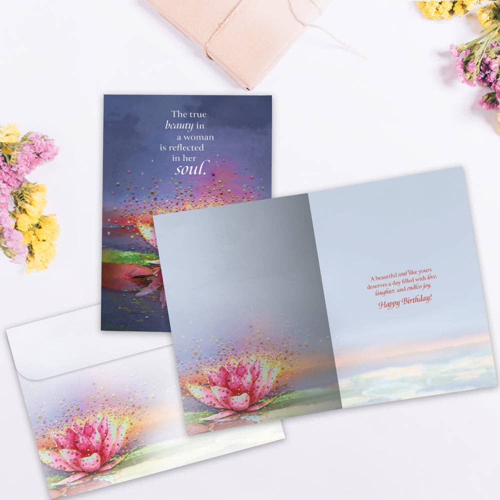 Beautiful Soul | 6-Pack Birthday Greeting Cards | SKU 22400
