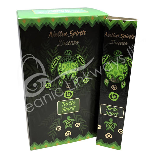 )INCENSE - NATIVE SPIRITS STICKS JUNIPER/TURTLE SPIRIT