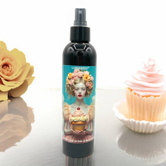 Enchantée Collection 8 oz Scented Hair & Body Spray Mists: Fleur de Sucre