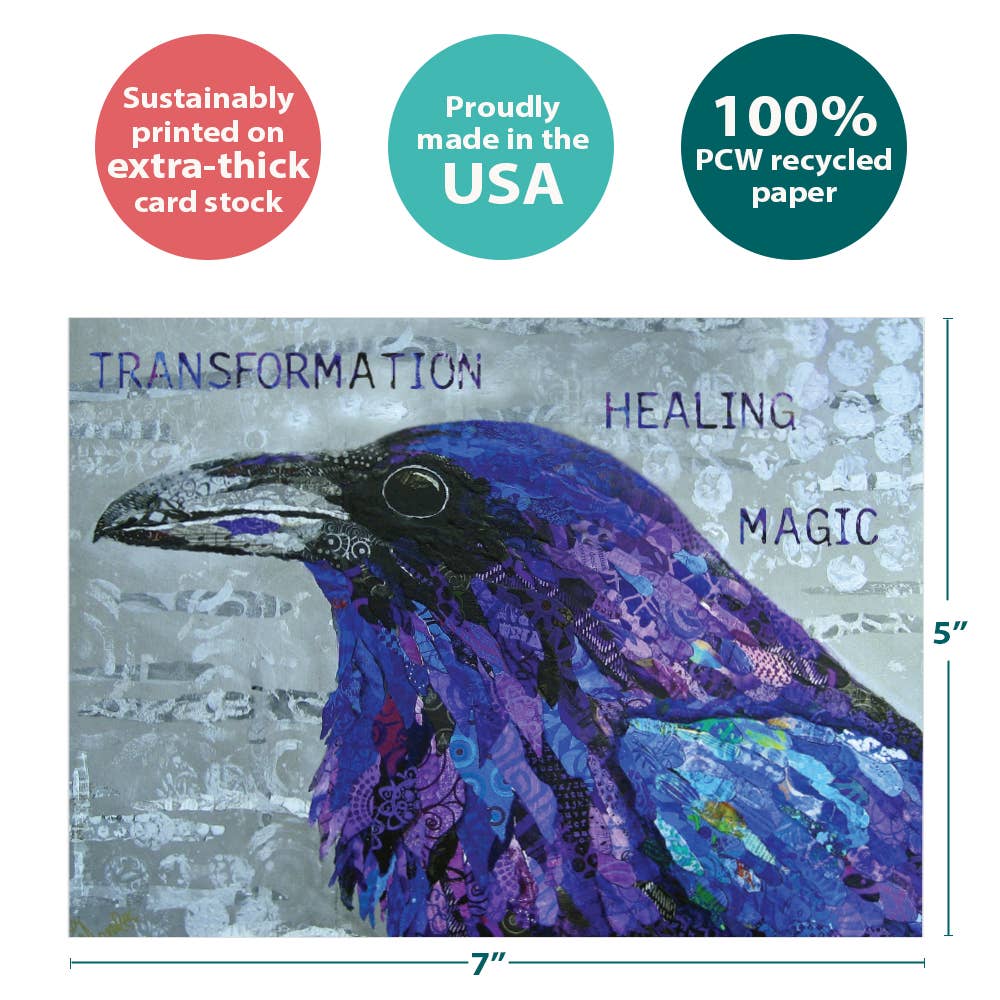 Healing Raven | 6-Pack Support & Encouragement | SKU 17418
