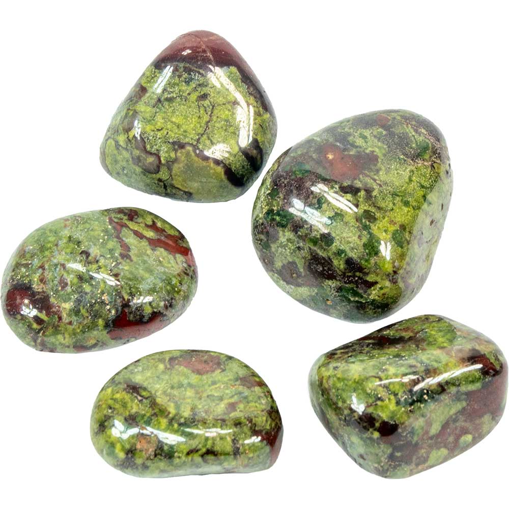 Tumbled Stones Dragon Jasper (1lb): Jasper