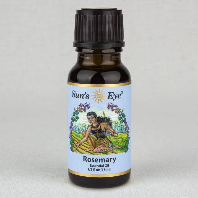 Rosemary Essential Oil: .5 fl oz