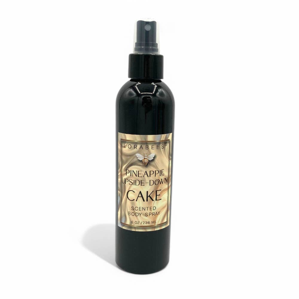The Cake Collection Hair & Body Mist Sprays 8oz. : Strawberry Lemon Chiffon Cake