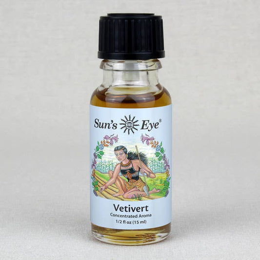 Vetivert Oil: .5 fl oz