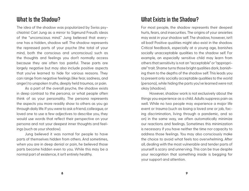 Shadow Work Self-Reflection Deck by Jor-El Caraballo: Flashcards; 100 pages / English