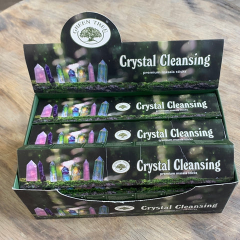 Crystal Cleansing Incense - Green Tree