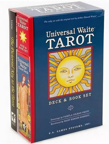 Universal Waite Tarot Deck and Book Set