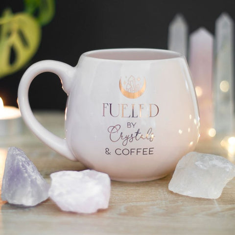 Fueled By Crystals & Coffee Mug