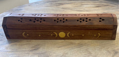 Incense Coffin Box - Triple Moon