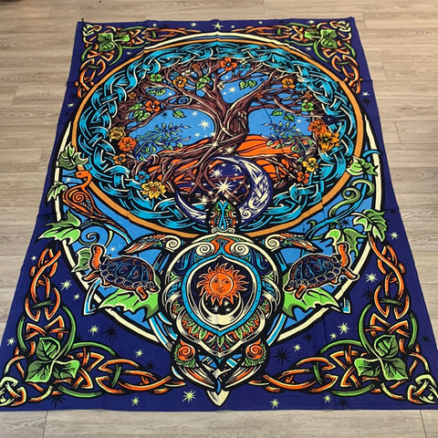 Tapestry - Tree of Life and Tortoise