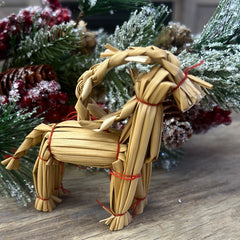 Yule Goat, straw hand made