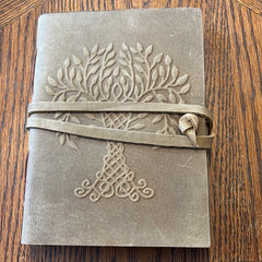 Tree of Life Celtic Knot-work Soft Leather Journal