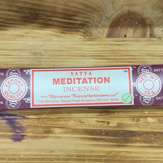 Satya Meditation Incense