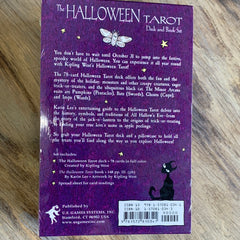 The Halloween tarot and book set