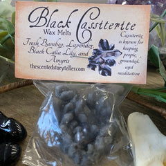Black Cassiterite Wax Melt