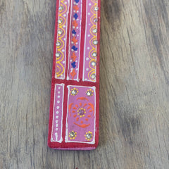 Hand Painted Incense Holder - Pink