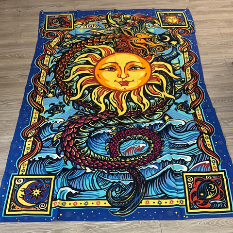 Tapestry - Dragon Sun