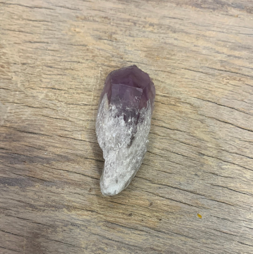 Amethyst, Dragon’s Tooth Amethyst -Calms Emotions