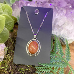 Deva Designs Crystal Pendant Necklace