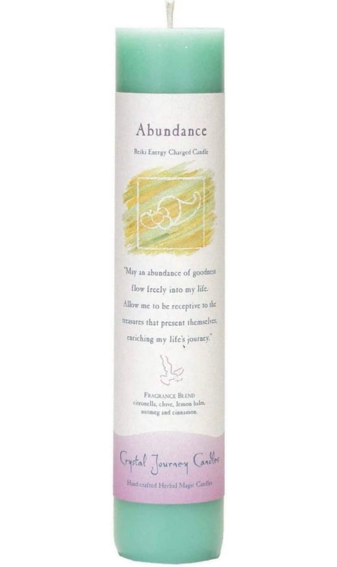 Abundance - Reiki Energy Charged Candle