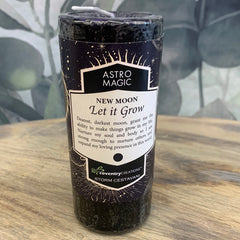 New Moon Let it Grow Candle
